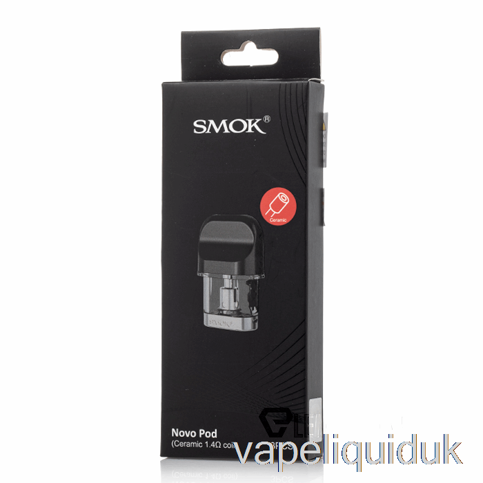 SMOK NOVO Replacement Pod Cartridges 1.4ohm NOVO Ceramic Pods Vape Liquid